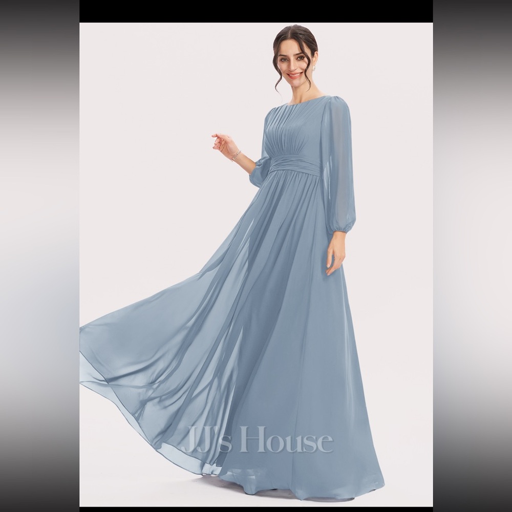 Bridesmaids dress or mother of the bride.